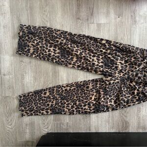 Justice Leopard Print Casual Pants